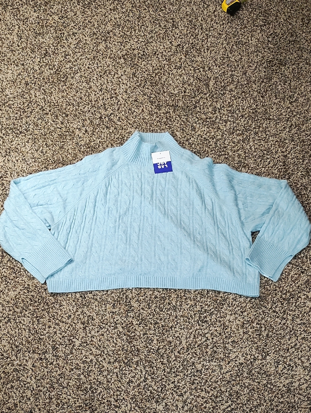 Joy Lab | Light Blue Cable Knit Women’s Sweater